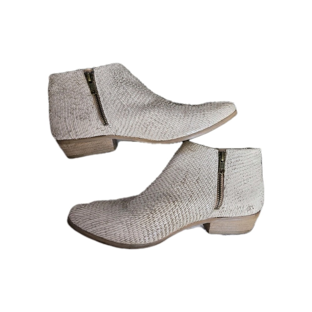 Matisse‎ ankle boots woven embossed texture cream  9.5